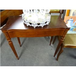 Mahogany Flip Top Game Table
