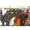Image 2 : Ornate Carved Gothic Style High Back Chair