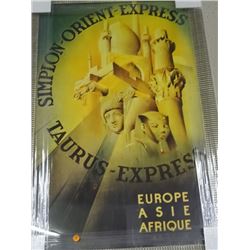 Framed Art - Orient Express