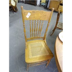 High Back Rush Chairs (2)