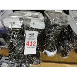4 Bags of Spring Clips - 4 Times the Money