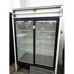 Ref. 2 Sliding Glass Door Reach in Merchandiser 32deg