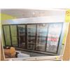 Image 1 : 2002 SE 8' x 16' 6-Glass Door Front Merchandiser Walk-In Cooler