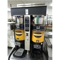 Fetco Double Coffee Brewer w/Transporter Dispensers