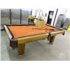 Image 1 : Leisure Bay Regulation Pool Table w/Cues & Stocks (No Dollies) - Nds. Recover & Pocket Repairs