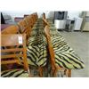 Image 2 : 21 Wood Ladder Back Swivel Seat Barstool - 21 Times the Money