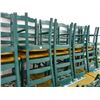 Image 2 : 16 Green Oak Ladder Back Dining Chairs - 16 Times the Money