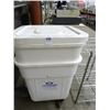Image 1 : Rolling Drain Bin w/Spigot