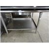 Image 1 : S/S 3' Equipment Stand w/Undershelf