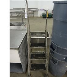 Aluminum Rolling Stepladder