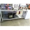 Image 1 : S/S 6' Table with Can Opener & Sleeve