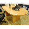 Image 1 : Cherry Oval Conference Table