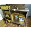 Image 1 : S/S Rolling Table w/Storage