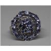 Image 1 : STERLING SILVER TANZANITE RING