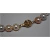 Image 3 : 14KT GOLD CLASP PEARL NECKLACE