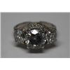 Image 1 : 14KT GOLD DIAMOND 3.11CT & 2.02CT RING W/ PICTURE