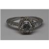 Image 1 : 14KT GOLD DIAMOND 0.9CT & 0.33CT RING W/