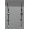 Image 1 : 14KT GOLD DIAMOND 0.32CT EARRINGS.
