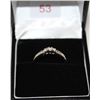 Image 2 : 14KT GOLD DIAMOND 0.15CT RING.