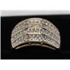 Image 2 : 10KT GOLD DIAMOND 0.6CT RING.