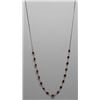 Image 1 : 10KT GOLD SAPPHIRE 8.9CT NECKLACE.