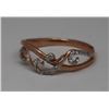 Image 1 : 14KT ROSE GOLD DIAMOND RING.