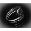 Image 5 : STERLING SILVER DIAMOND 0.5CT RING