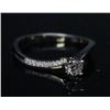 Image 2 : 14K GOLD DIAMOND 0.19CT RING