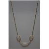 Image 1 : #18 10K GOLD OPAL NECKLACE