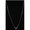Image 1 : #19 14K GOLD DIAMOND 0.36CT NECKALCE