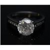 Image 2 : #27 14K GOLD DIAMOND 2.1CT AND 0.2CT RING