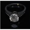 Image 3 : #27 14K GOLD DIAMOND 2.1CT AND 0.2CT RING