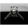 Image 1 : #28 14K GOLD DIAMOND 1.14CT AND 0.1CT RING