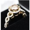 Image 1 : #29 14K GOLD DIAMOND 1.55CT AND 0.2CT RING