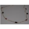 Image 3 : #35 10K GOLD TOURMALINE NECKLACE