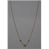 Image 1 : #36 10K GOLD DIAMOND 0.73CT NECKLACE