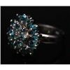 Image 2 : #48 STERLING SILVER ZIRCON RING