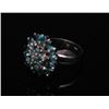 Image 3 : #48 STERLING SILVER ZIRCON RING