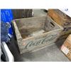 Image 1 : VINTAGE COCA-COLA WOOD CRATE - GOOD CONDITION