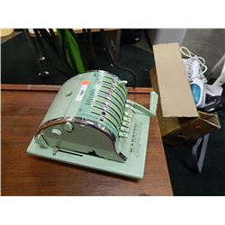 VINTAGE CHEQUE WRITER