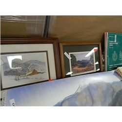 FRAMED PICTURES - 2 TOTAL