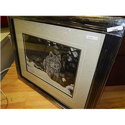 FRAMED LIMITED EDITON PRINT - THE CHASE - CHARLES FRACE - GALLERY ESTIMATE $600