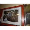 Image 1 : FRAMED LIMITED EDITON PRINT - CREEKSIDE - COUGAR - RON PARKER - GALLERY ESTIMATE $950