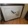 Image 1 : FRAMED LIMITED EDITON PRINT - EAGLE - RETURNING TO NESTLINGS - GALLERY ESTIMATE $900