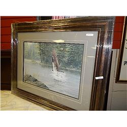 FRAMED LIMITED EDITON PRINT - FLIGHT - DON LiLEGER - GALLERY ESTIMATE $625