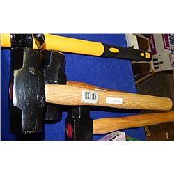 SLEDGE HAMMER- NEW - 4LB - 16" WOOD HANDLE