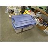 Image 1 : TUB WITH LID AND CONTENTS