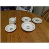 Image 3 : ROYAL ALBERT FINE CHINA - FORGET ME NOT - 12 PC ++ PLUS - TUDOR ROSE FINE CHINA - 22K GOLD  - 5 PC =