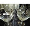Image 1 : PIN WHEEL CRYSTAL - WINE GLASSES - 6 TTL