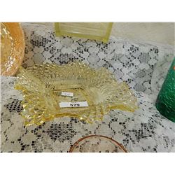 DEPRESSION GLASS - CANDY DISH